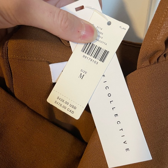 Delfi Collective Delilah Halter Pleated Drop Waist Maxi Dress - Picture 5 of 5